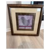 Framed wall decor