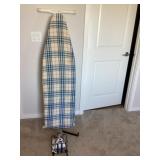Ironing board and iron