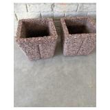Stone planters