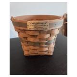 Longaberger Poinsetta Basket