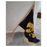 Iowa Hawkeyes Flag