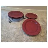 Red Dishes