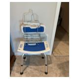 Shower chair and rack