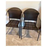 Wicker like chairs