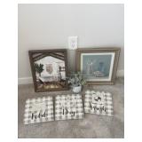 Wall decor and decor