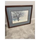 Framed wall decor