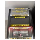 Iowa Hawkeye license plate frames