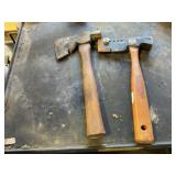 Carpenters hatchets