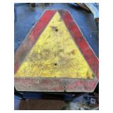 Slow moving triangle