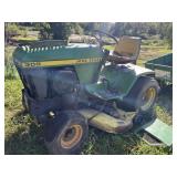 John Deere 300 riding lawnmower