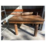 Wood table