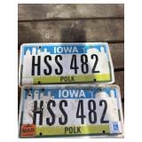 License plates