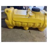 Yellow 25 gallon tank