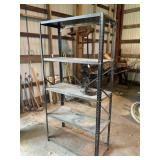 Metal shelf