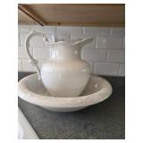 Pitcher and Bowl
