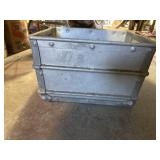 Metal crate