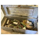 Metal Toolbox with Misc
