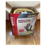 Halogen portable work light