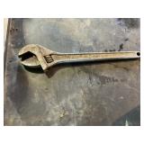 18 In crescent wrench