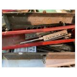 Craftsman tool box with craftsman tools