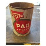 Conoco par par oil can