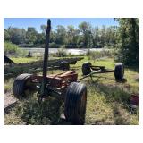 John Deere running gear  with Midwest hoist
