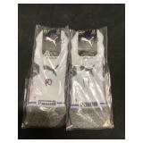 Puma, low-cut socks, size 10 and 14