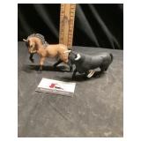 Schleich horse and dull
