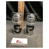 Salt and pepper shakers