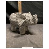 Wicker elephant