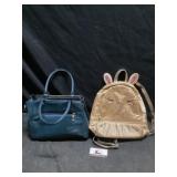 Purses and backpack