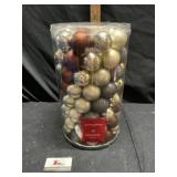 Shatter resistant ornament set