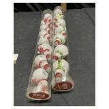 Shatter resistant snowman ornaments