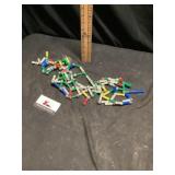 Vintage magnetic construction toy set