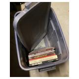 Tote of Books with lid