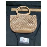 Leather handbag