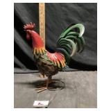 Metal chicken decor