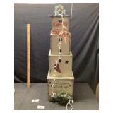 Box snowman approximately 4 foot tall