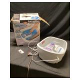 Home medic bubble Bliss massaging foot spa