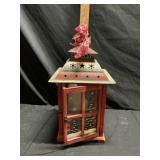 Christmas candle holder approximately 18 inches