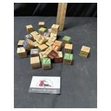 Wooden blocks