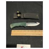 Old timer knife with sheath