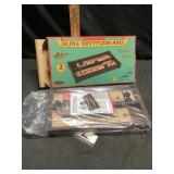 Tabletop sling shuffleboard