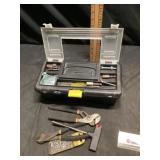 Toolbox with tools