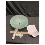 New old stock sink with drain
