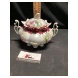 Flowered pot