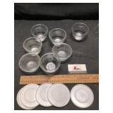 Pampered chef bowls with lids