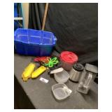 Tote of miscellaneous