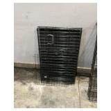 Metal dog kennel Approximately 19 x 30