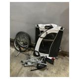 Bicycle carrier cart